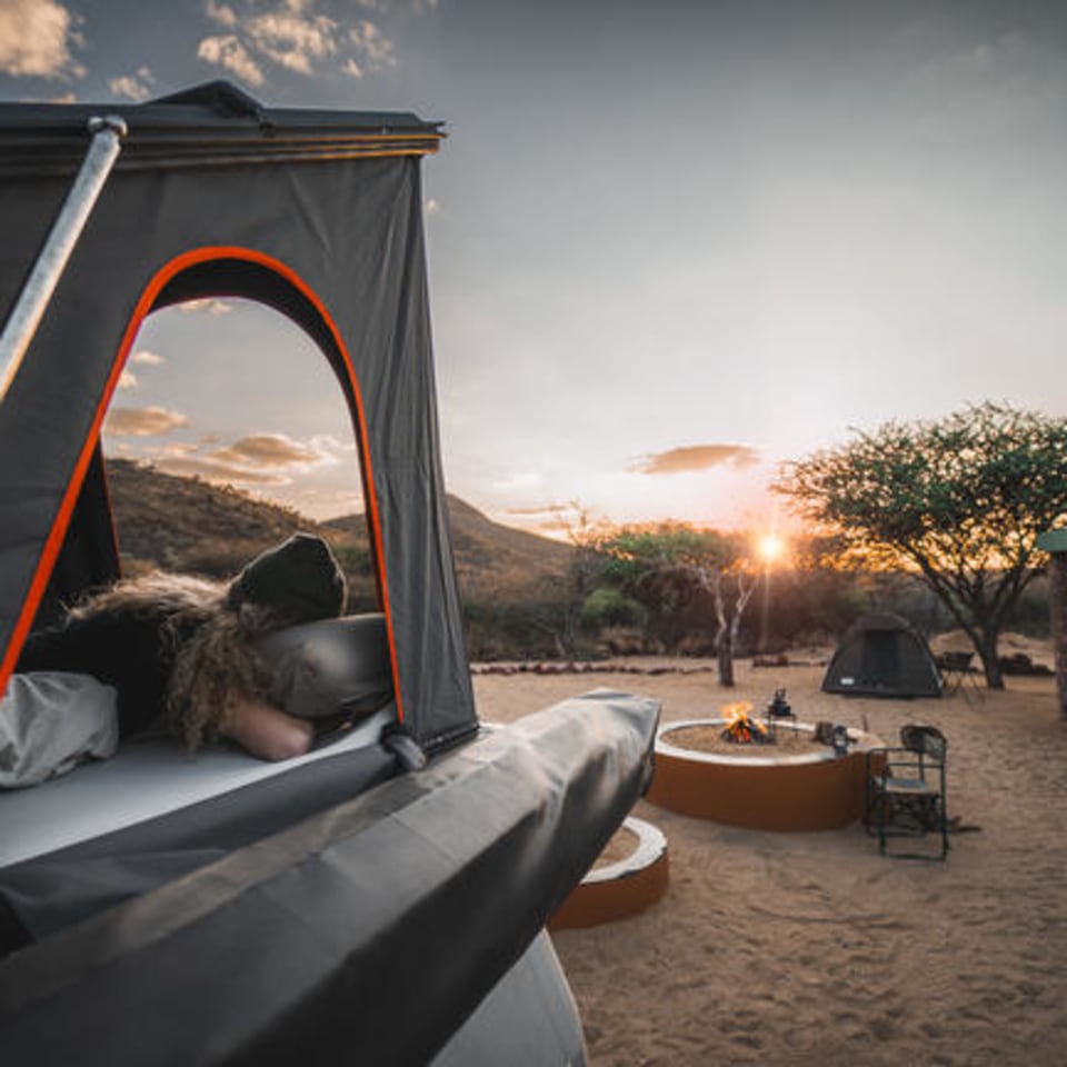Okonjima’s Campsite